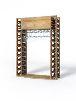 Arche pour 24 bouteilles et support à coupes, Série Classic - LVG