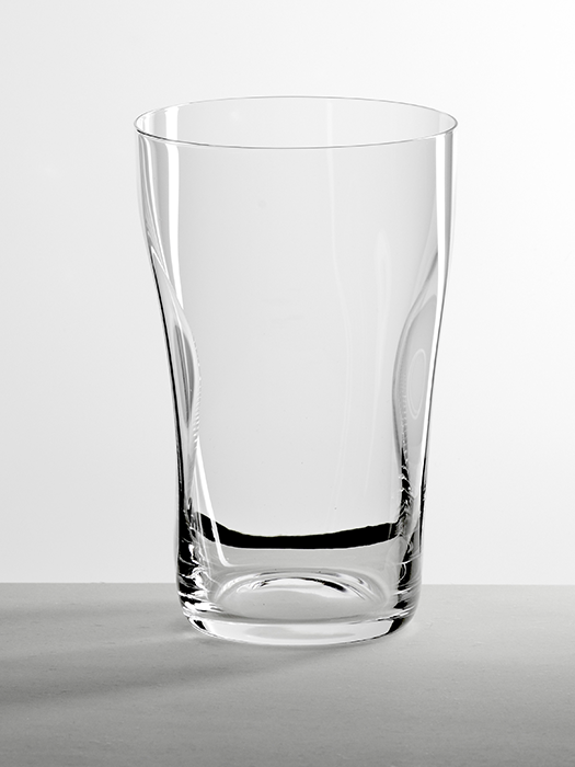 Set of 6 Aqua 500ml beer/water glasses