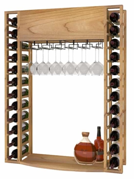 Classic Series 24-bottle Arch with glass rack - LVG