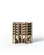 Support en coin pour 24 bouteilles avec présentoir, Série Classic - LVG