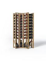 Support en coin pour 40 bouteilles avec présentoir, Série Classic - LVG