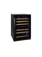 Wine cellar 46 bottles Full Glass (Double Temperature Zone)- Vinum