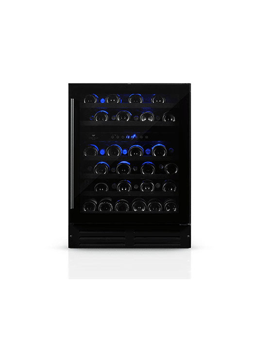 Wine cabinet Black Pearl 46 bottles 2 zones by Wine Cell’R