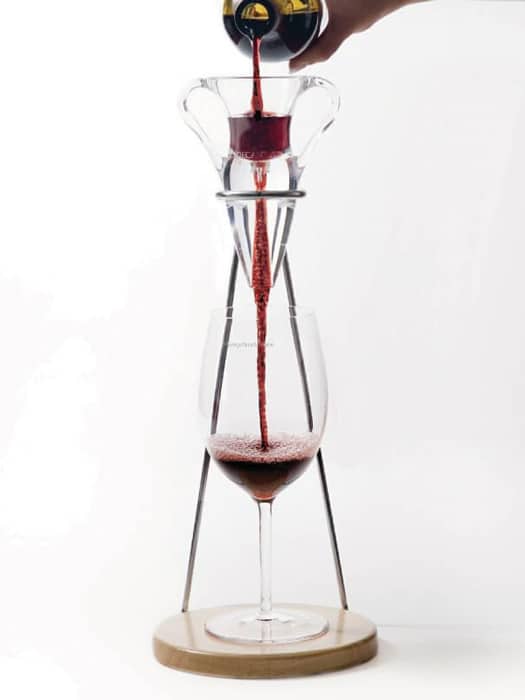 Decanter set with wooden stand - Decantus