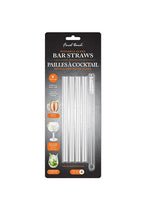 Set of 4 glass straws 6'' - Final Touch