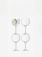 Set of 4 Gin Balloon Glasses - LSA