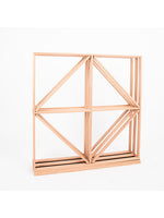 80-bottle Diamond Bin Rack - Vintage Keeper