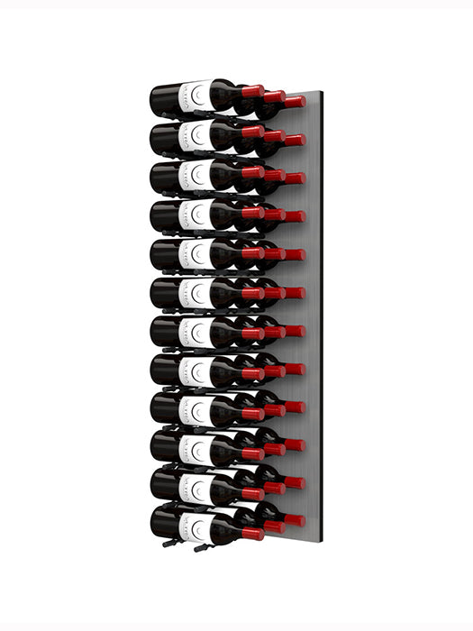 Panneau de 48 pouces pour 12 à 36 bouteilles, Série Fusion HZ - Ultra Wine Rack