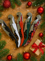 Ensemble de 5 Tire bouchons aux couleurs des fêtes- Gotaps