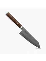 Couteau polyvalent Santoku (noyer) Série Pro - Hazaki