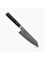 Couteau polyvalent Santoku (noir) Série Pro- Hazaki