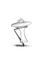 Carafe Noah avec support/ séchoir (nickel noir) - Riva