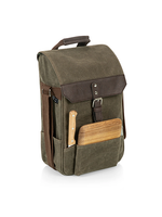 2 Bottle Insulated Wine & Cheese Cooler Tote Bag - Picnic Time