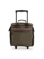 12 Bottle Insulated Wine Bag with Rolling Cart - Picnic Time