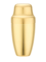 Shaker à cocktail Club Plaqué Or 500ml- Yukiwa