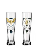 Brauchzeit Weizen Butterfly Tall Beer Glass - Ritzenhoff