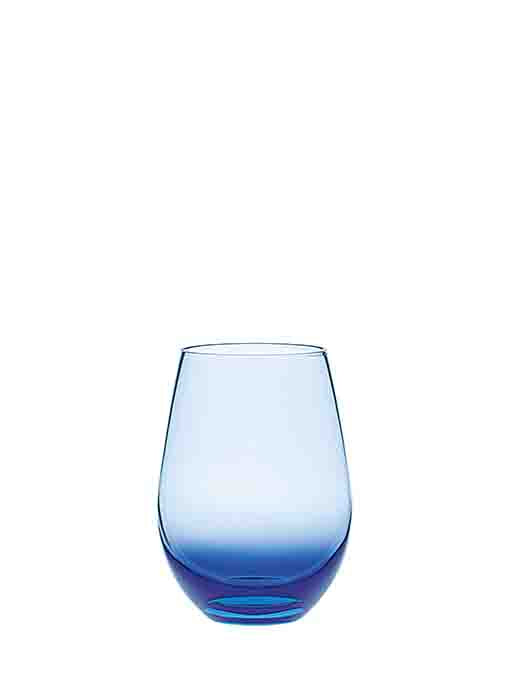 Tumbler Water Glass 12 oz Blue - Toyo Sasaki