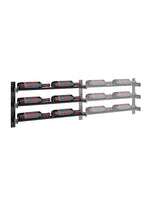 Evolution Series 15-inch 6-18 Bottles Extension Rack 2C - Vintage View
