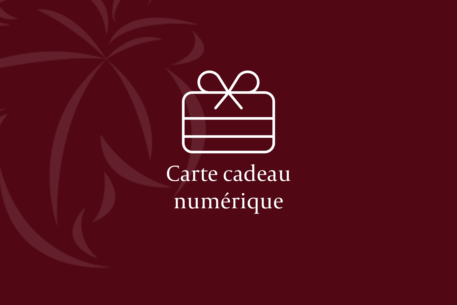 Electronic gift card