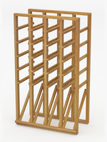 Classic Series 24-bottle Rack With Display - LVG