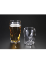 Verres spirales en acrylique