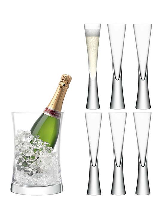 6 Glass Champagne Serving Set - LSA