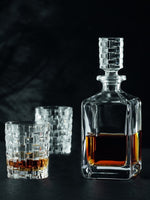 Bossa Nova' Whisky decanter and 2 glasses - Nachtmann