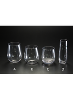 Acrylic Stemless Wine Glasses