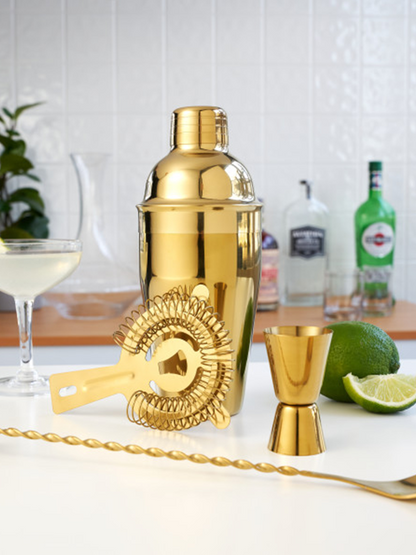 Gold Cocktail Tool Set- True