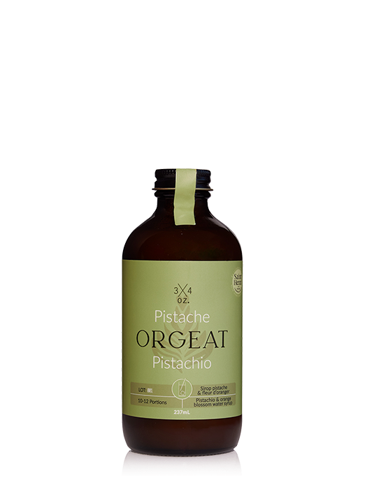 Sirop Pistache Fleur d'Oranger (250ml)- 3/4 oz