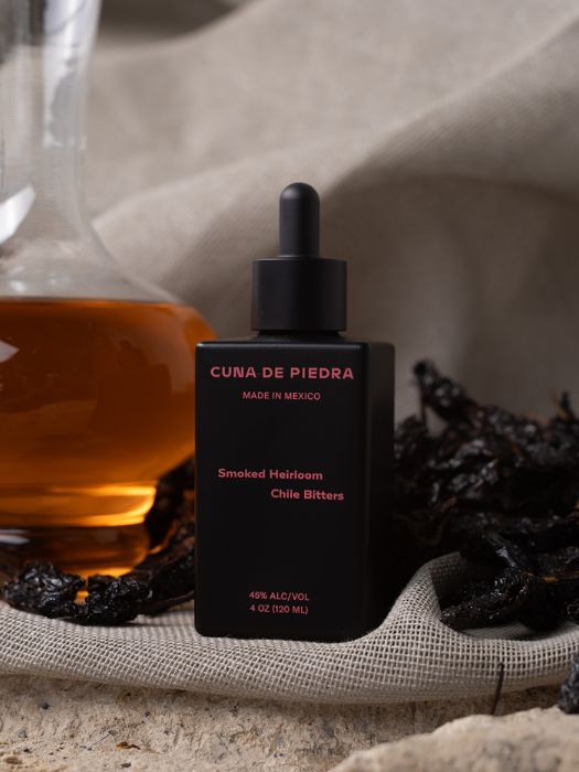Smoked Ancestral Chili Bitters (4 oz) - Cuna de Piedra