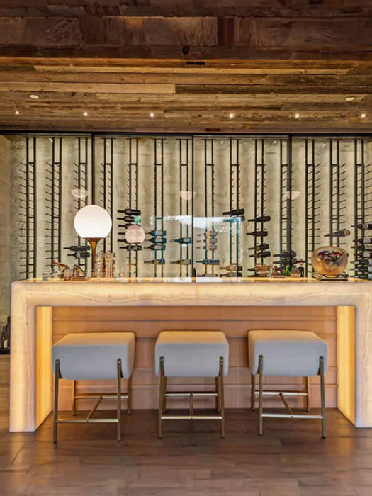 Backer Bar For Floor To Ceiling Frames - Ultra Wine Racks