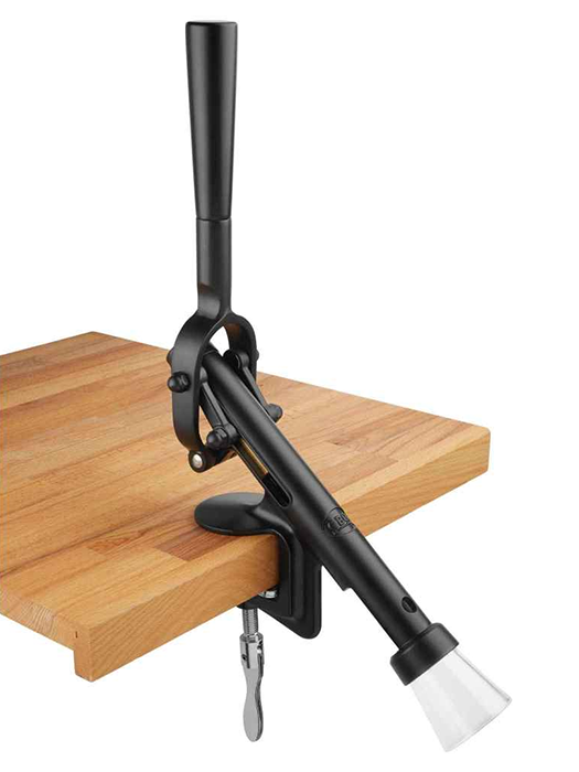 BOJ Professional Countertop Wine Opener, Table-Mounted Corkscrew