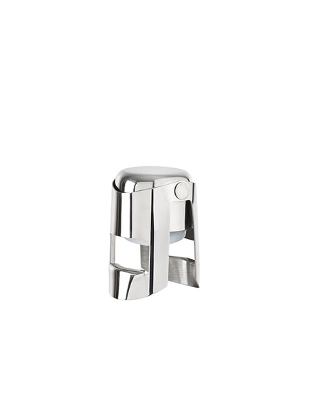 Bouchon Doseur à Champagne En Inox - Bec Verseur Pratique Avec Clapet - Marque Maître Chef