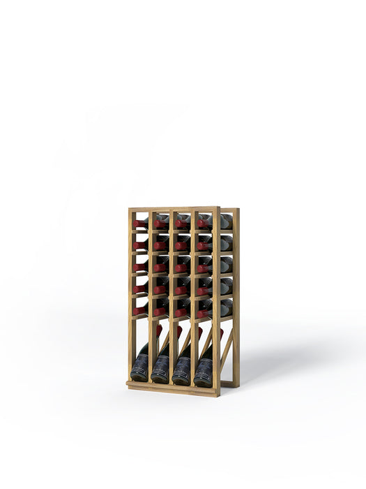Classic Series 24-bottle Rack With Display - LVG