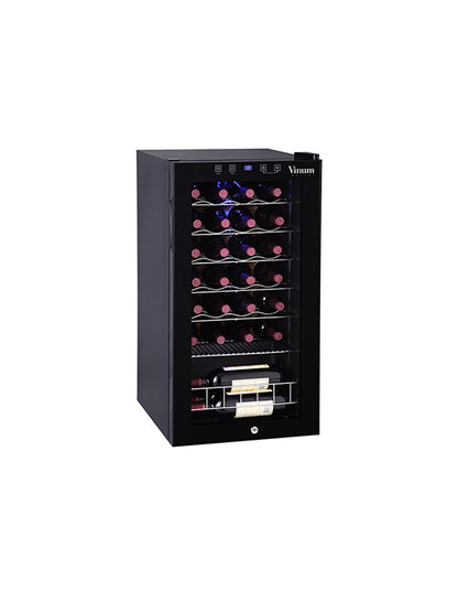 Wine Cellar 28 bottles Black - Vinum
