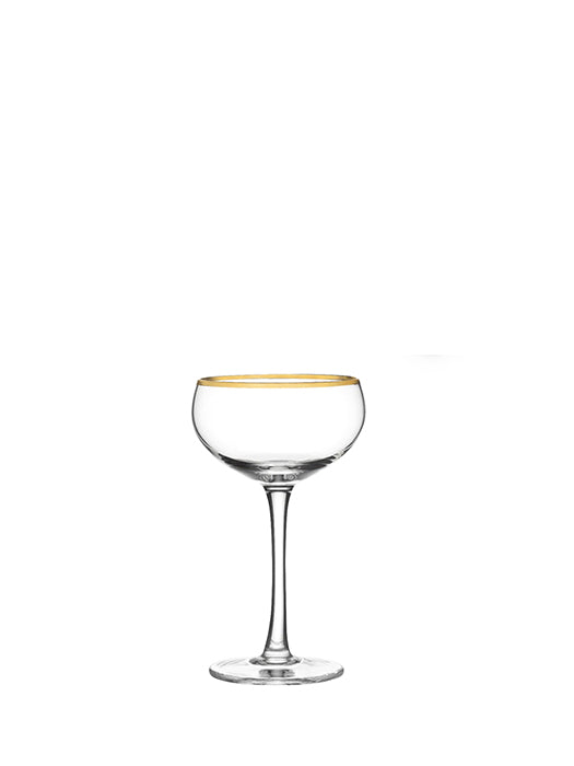 Coupe Cleo Gold Rim PH - Potion House