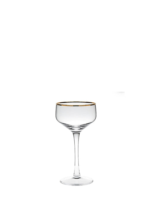 Gold Rim PH Cocktail Cup - Potion House 