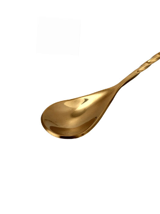 Gold Fine Drop 30 cm Bar Spoon - Yukiwa