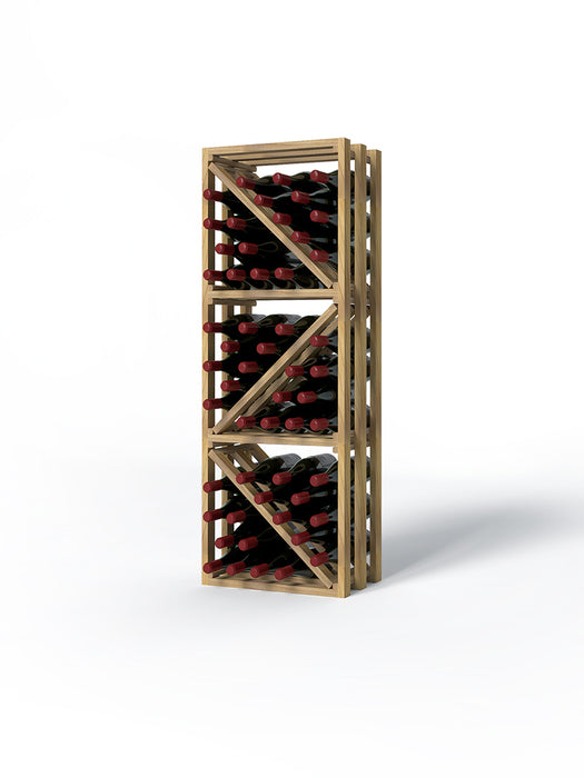 Classic Series 36-bottle Diamond Bin Rack - LVG