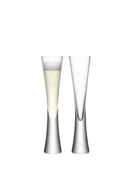 Set of 2 Champagne Glasses Moya - LSA