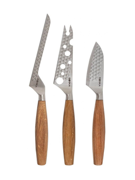 Oslo+ 3-piece Cheese Knife Set - BOSKA