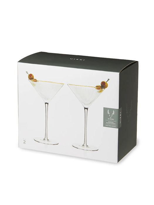 Viski Reserve Inez Crystal Wine Glasses for Chardonnay, Sauvignon Blanc, and Rosé Wine, Elegant Glassware for Wedding Gifts, Anniversary, Birthday Gifts, Home Bar Essentials, 15 oz, Set of 4 Viski Reserve Inez Crystal Wine Glasses for Chardonnay, Sauvignon Blanc, and Rosé Wine, Elegant Glassware for Wedding Gifts, Anniversary, Birthday Gifts, Home Bar Essentials, 15 oz, Set of 4