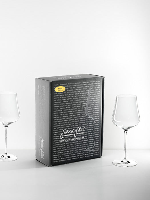 Set of 2 Gold Edition Wine Glasses - Gabriel-Glas