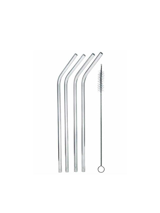 Set of 4 stainless steel straws - Franmara