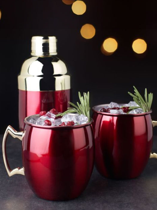 Shaker Set MOSCOW MULE Red - True