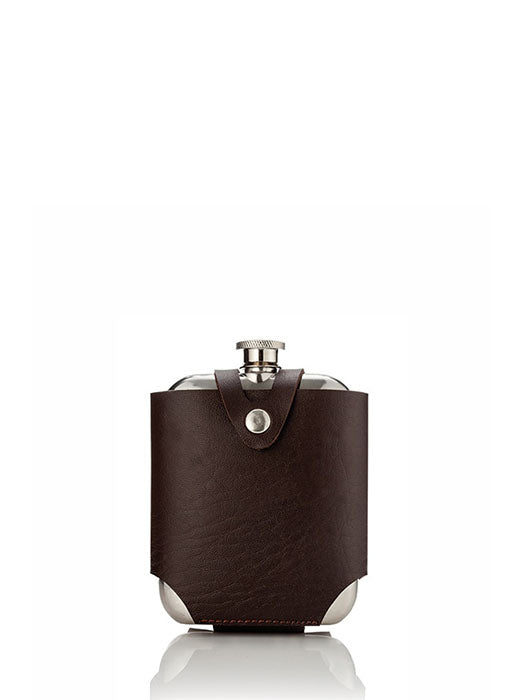 Flask Admiral 5 oz with traveling case - Viski