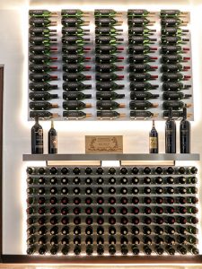 Panneau de 48 pouces pour 36 bouteilles, Série Fusion ST - Ultra Wine Rack