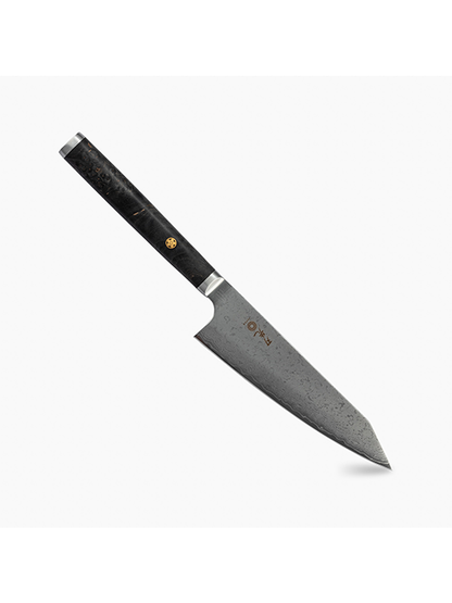 Couteau utilitaire Petty (noir) Série Pro- Hazaki