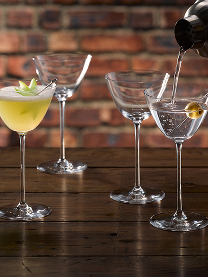 Set of 4 Martini Glasses Borough - LSA